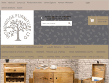 Tablet Screenshot of ironbridgefurniture.com